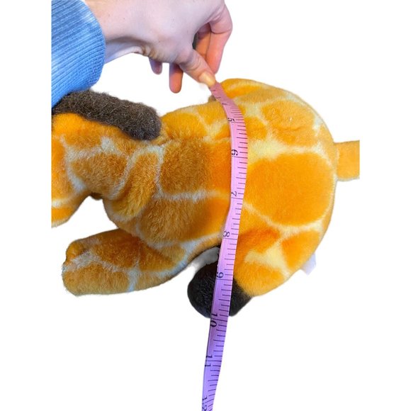 Stuffed Animal Plush TY Giraffe Beanie Buddy - Picture 8 of 9